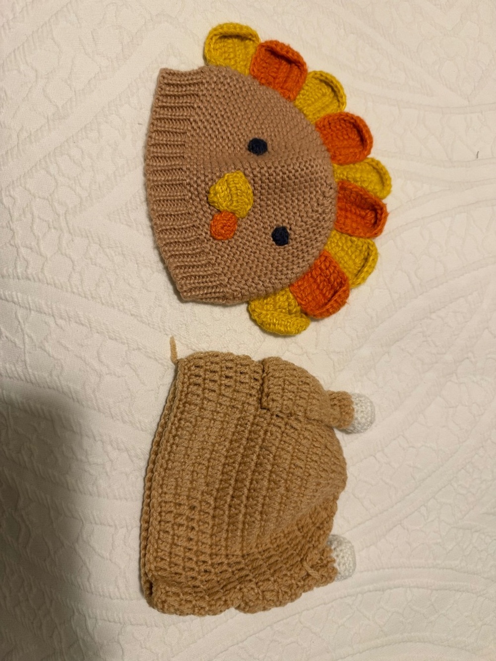 Infant Turkey Knit Thanksgiving items
